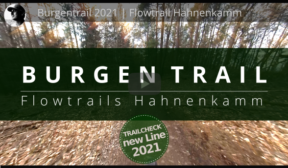 Hahnenkamm Burgen Trail 2021 - neuer Trailabschnitt - Flowtrail